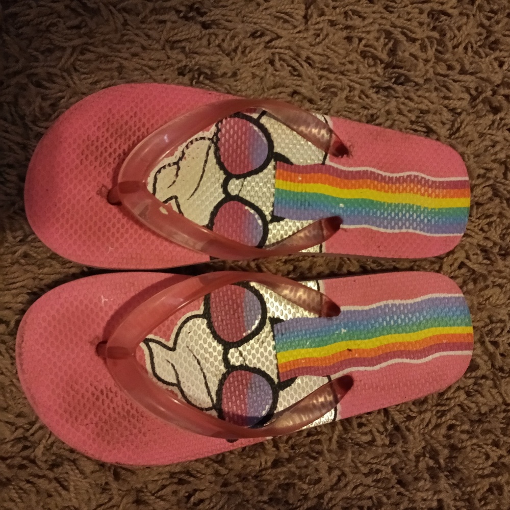 Girls flip flops